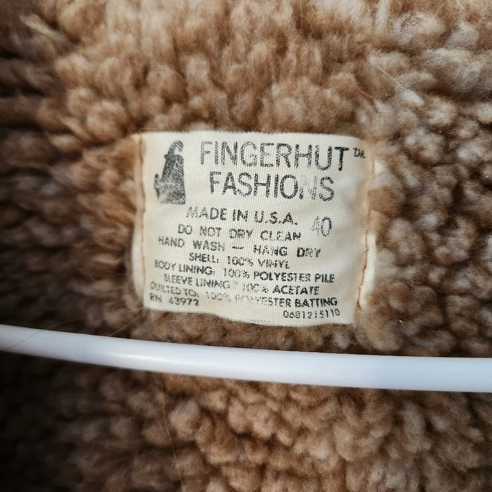 Vintage Sherpa Coat - Picture 3 of 6